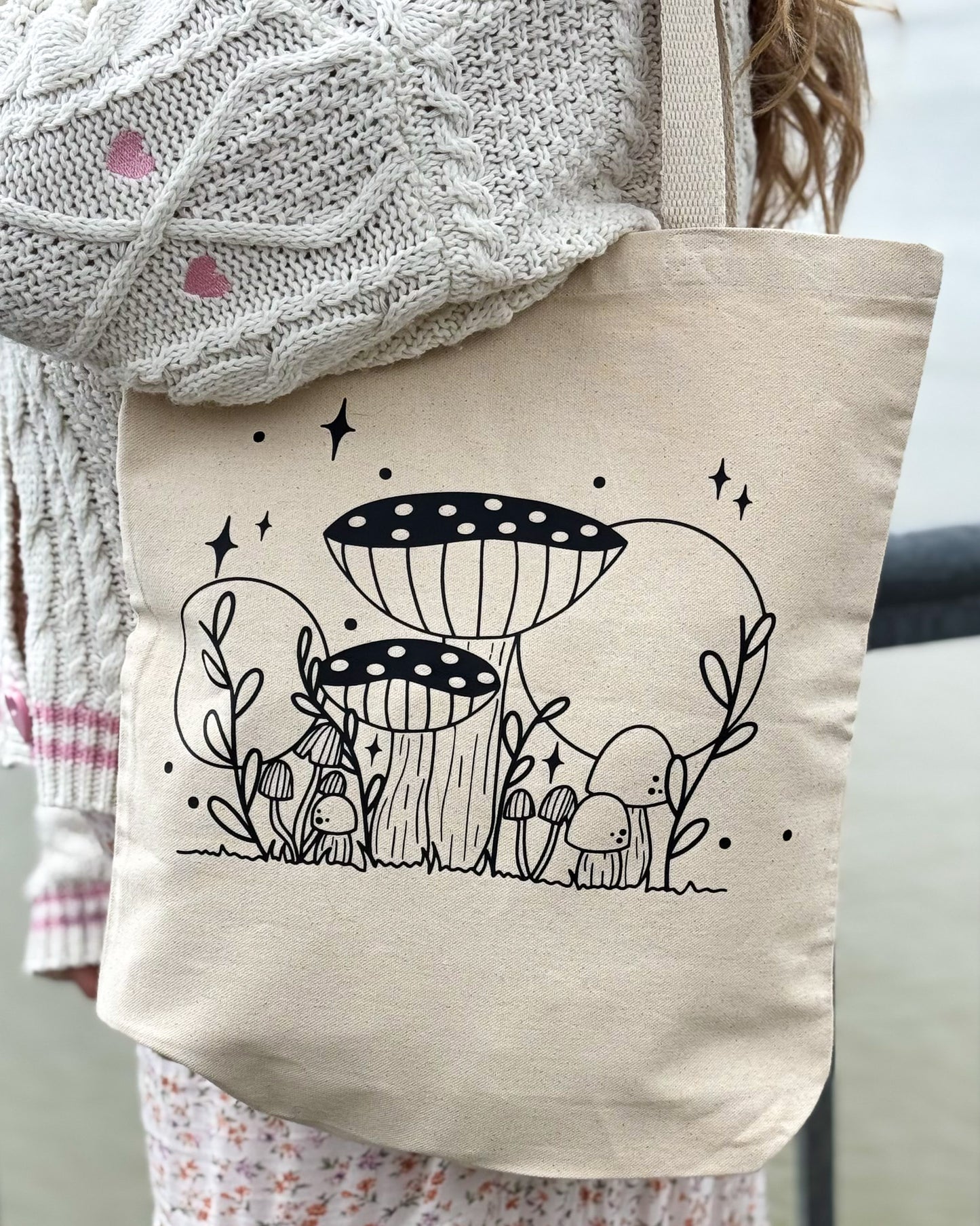 Wild Mushrooms Tote