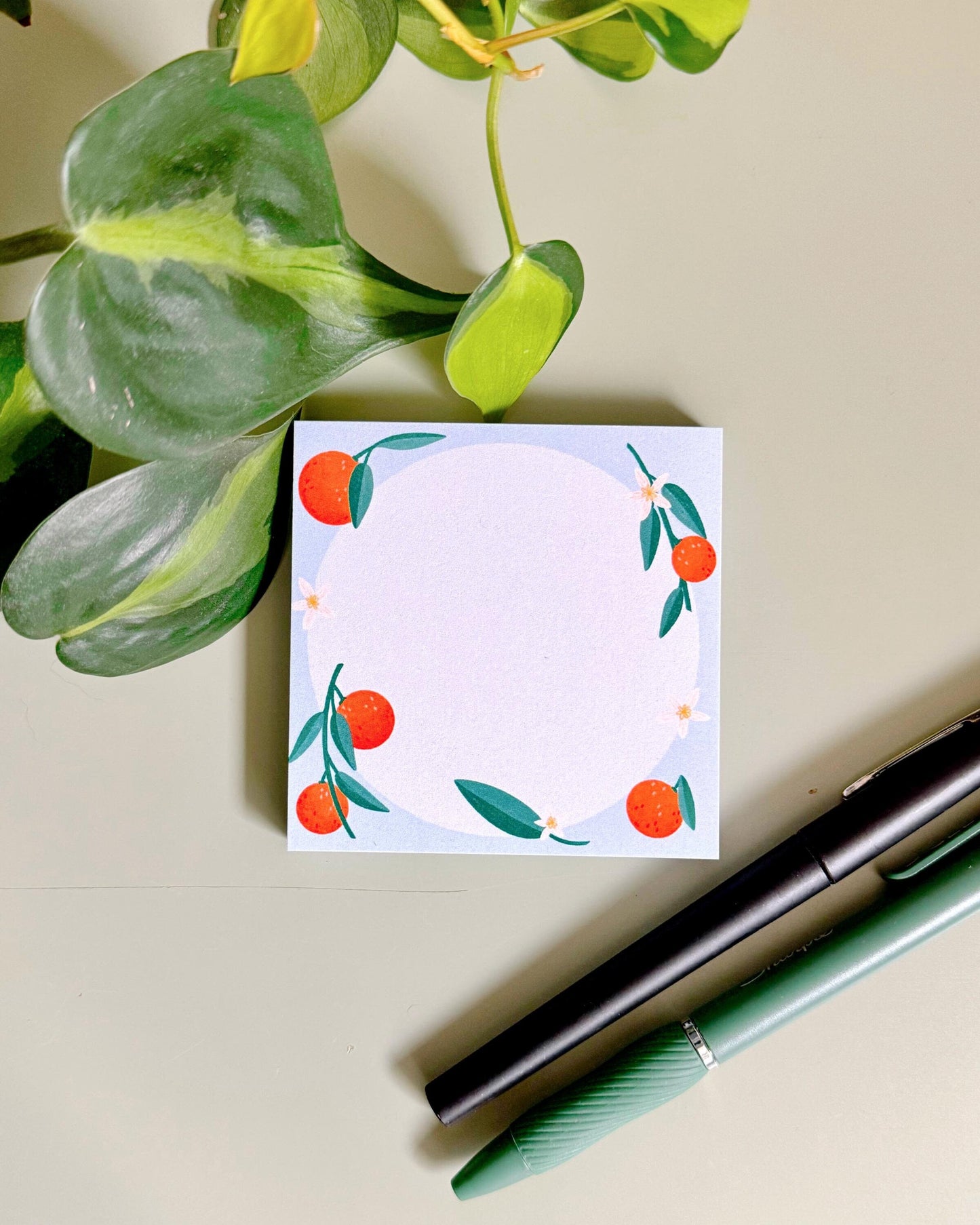 Oranges 3x3 Notepad