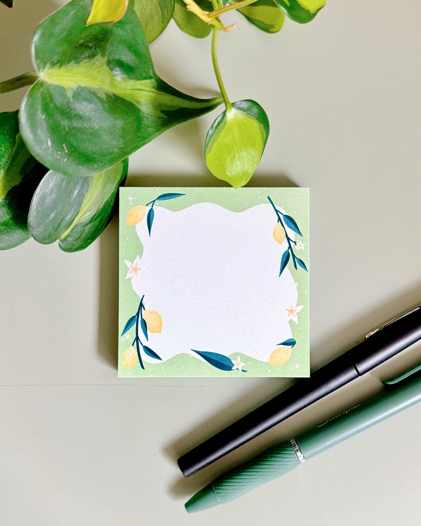 Lemon 3x3 Notepad