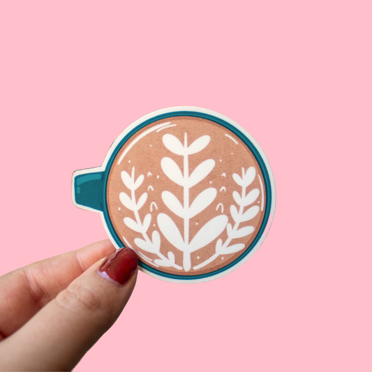 Latte Sticker