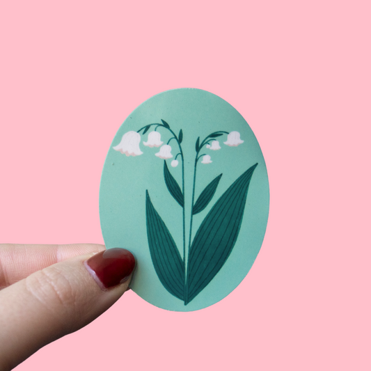 Lily of the Valley Sticker