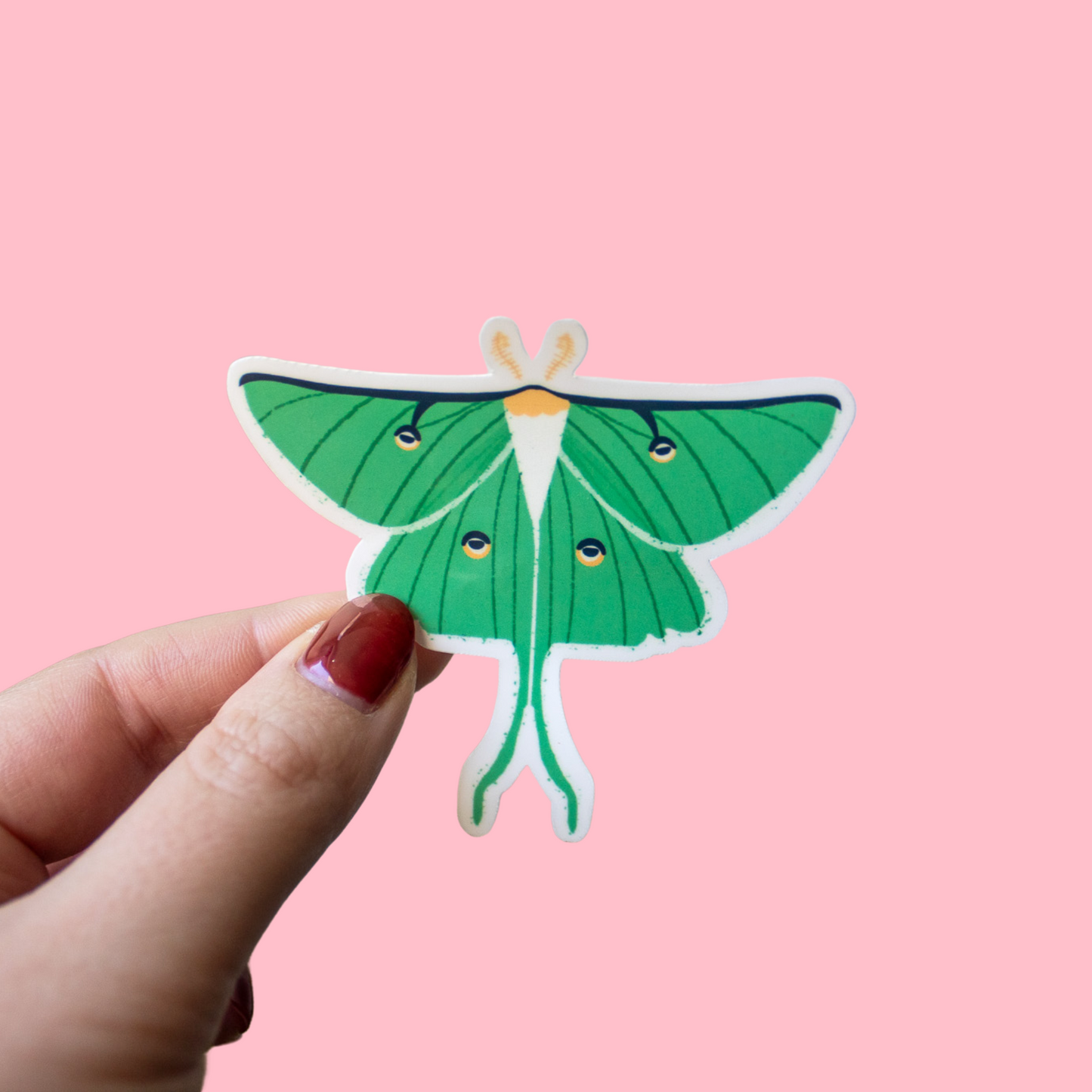 Luna Moth Sticker