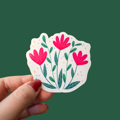 Blooming Florals Sticker