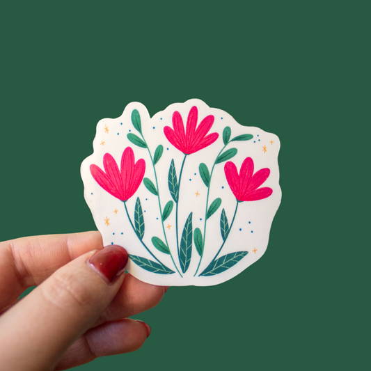 Blooming Florals Sticker