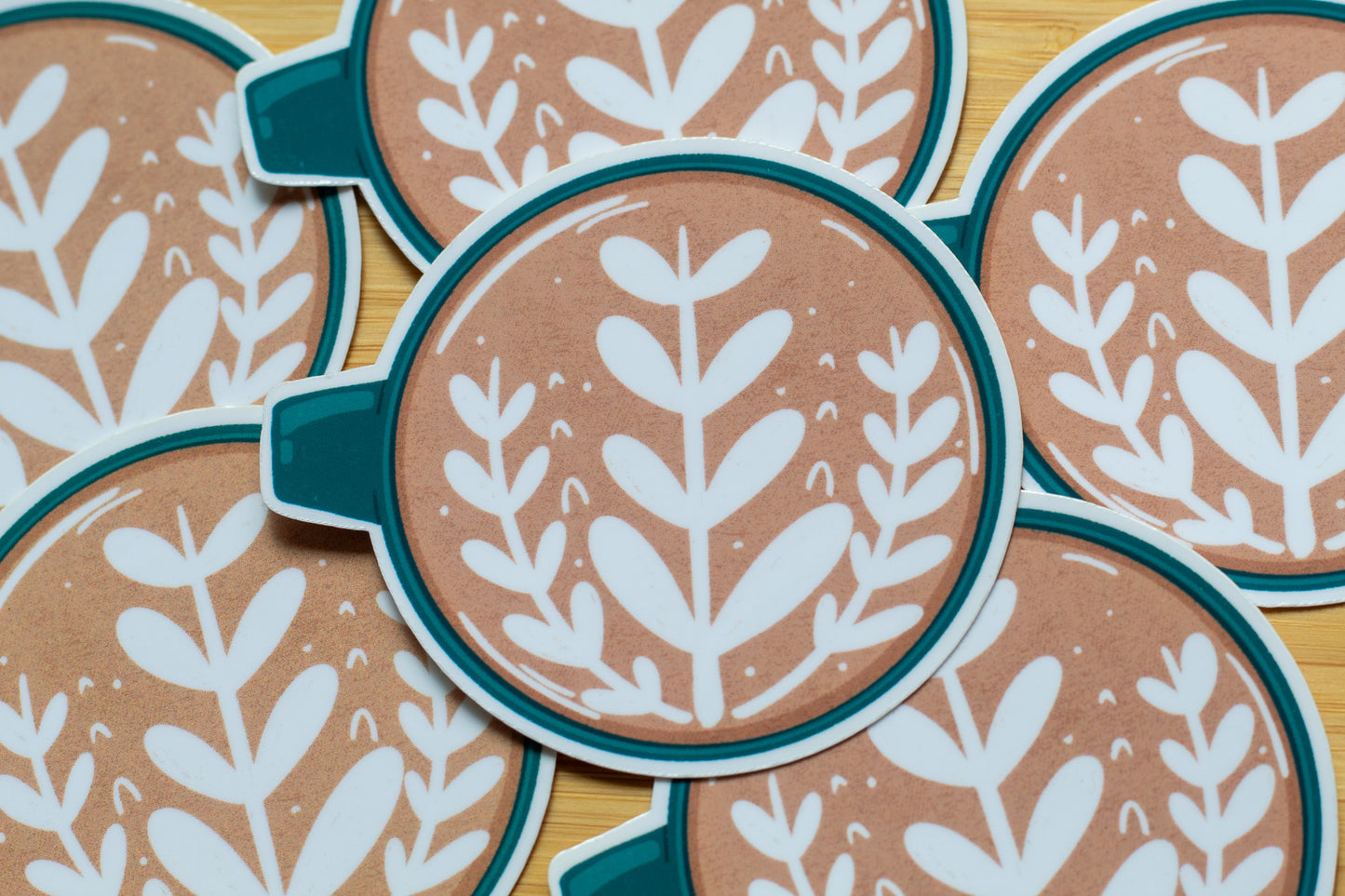Latte Sticker