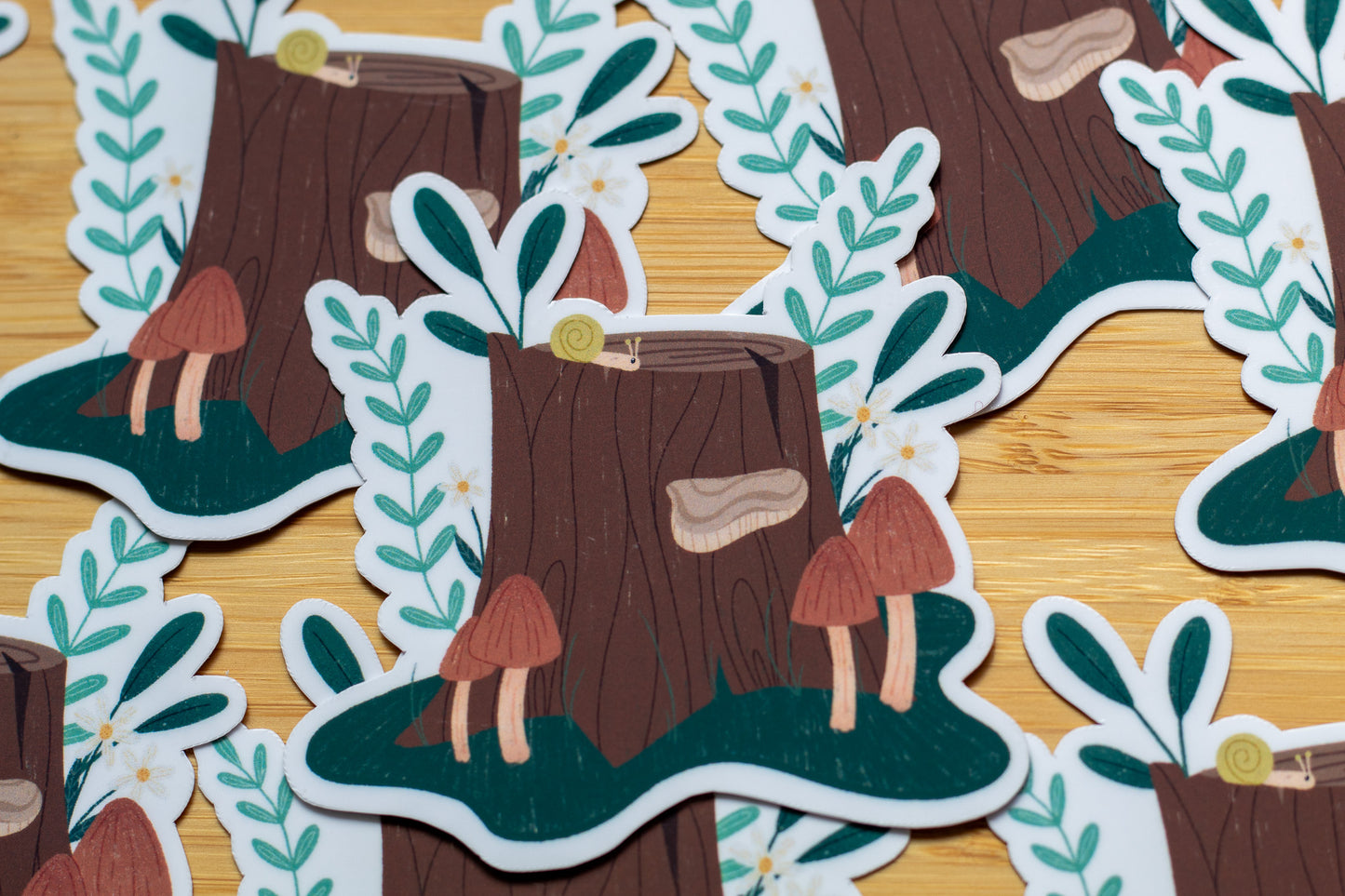 Mush Log Sticker