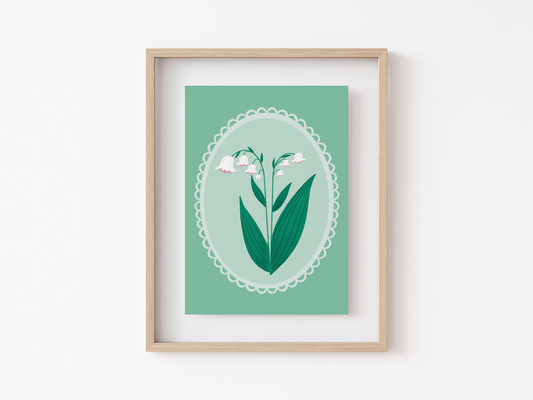 Lily of the Valley Print